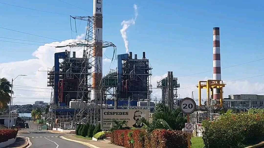 Termoeléctrica Carlos Manuel de Céspedes, de Cienfuegos.