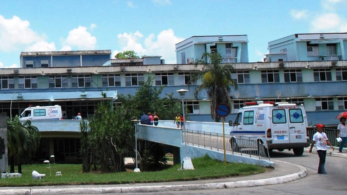 Hospital General Universitario Camilo Cienfuegos, en Sancti Spíritus.