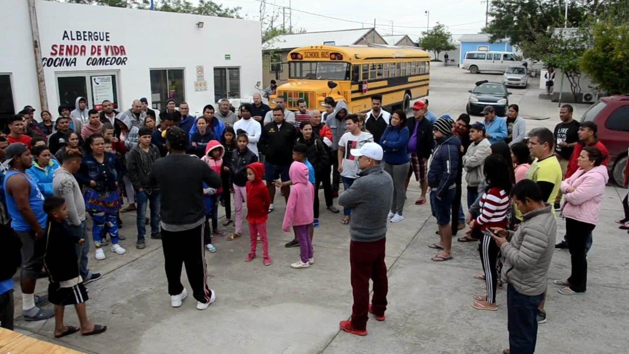 Migrantes cubanos en México. Archivo.