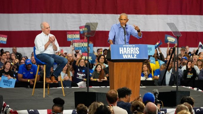 Discurso de Obama en Pittsburgh, Pensilvania. 