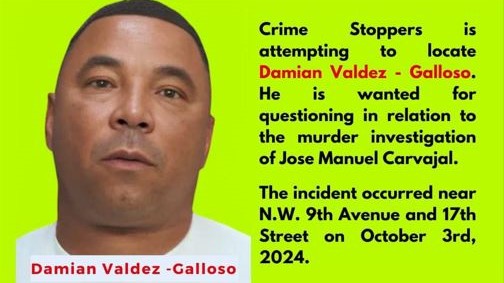 Damián Valdez Galloso, presunto asesino de El Taiger.