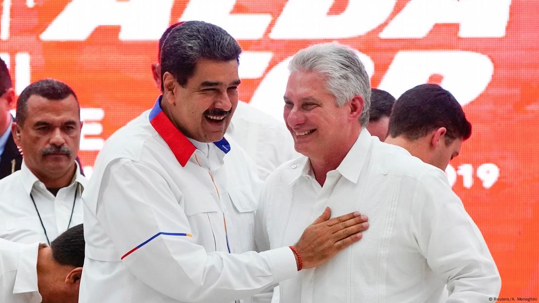 Nicolás Maduro y Díaz-Canel durante una cumbre.