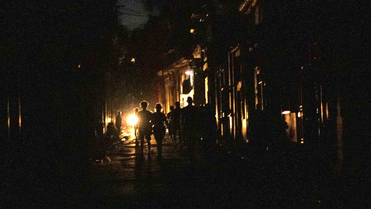 A blackout in Havana.