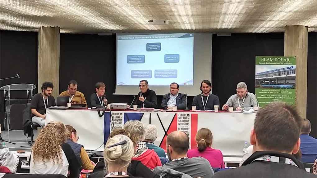 Encuentro en París de grupos procastristas europeos.