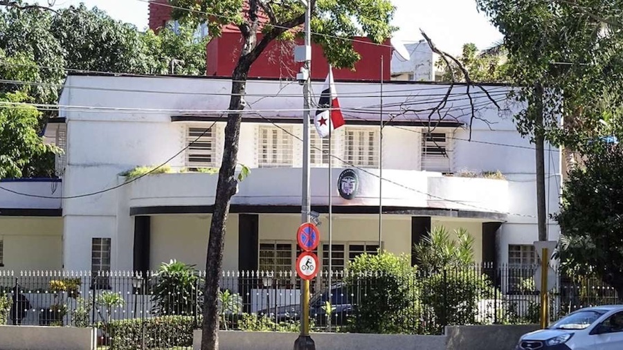 Embajada de Panamá en La Habana.