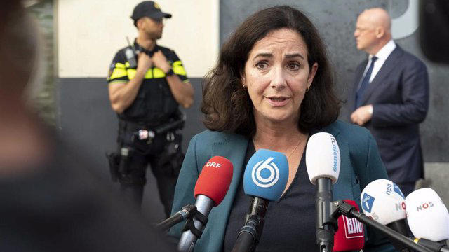 La alcaldesa de Ámsterdam, Femke Halsema.