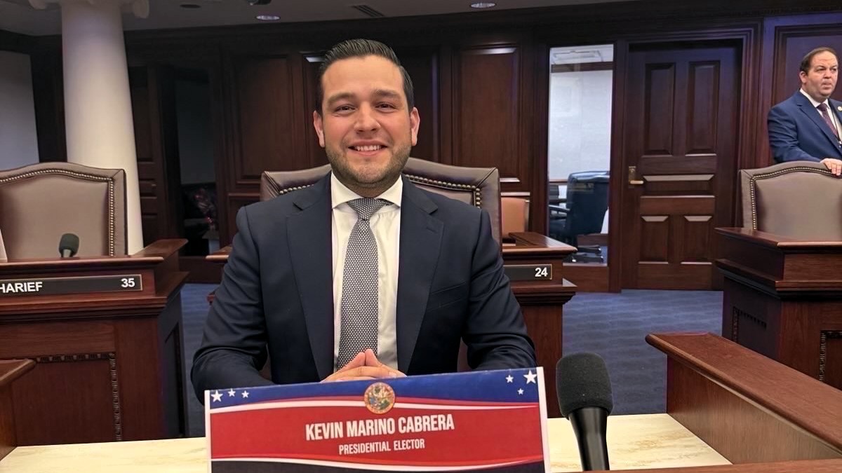 El joven político de origen cubano Kevin Marino Cabrera.