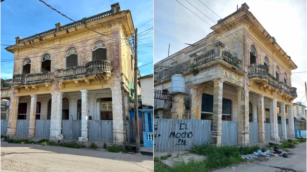 El edificio en el que vivían Héctor Velázquez Sangabino y su madre.