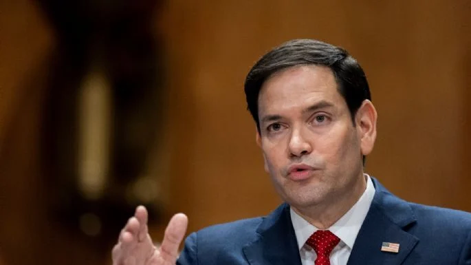 Marco Rubio durante una comparecencia ante el Senado de EEUU.