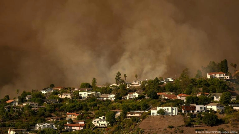 Incendio en Los Ángeles.