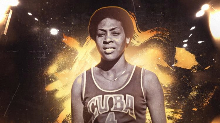 La basquebolista cubana Lenor Borrell.