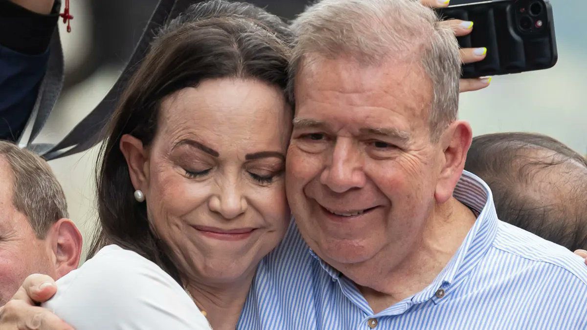 María Corina Machado y Edmundo González Urrutia.