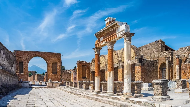 Ruinas de Pompeya.