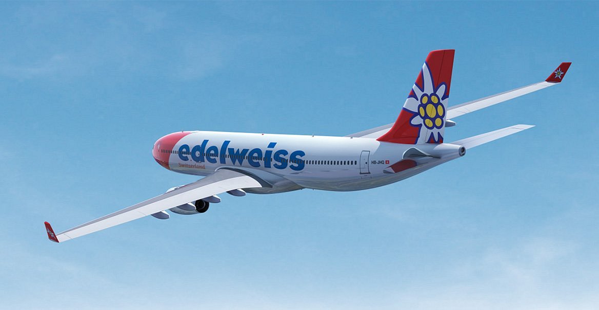 Vuelo de Edelweiss.