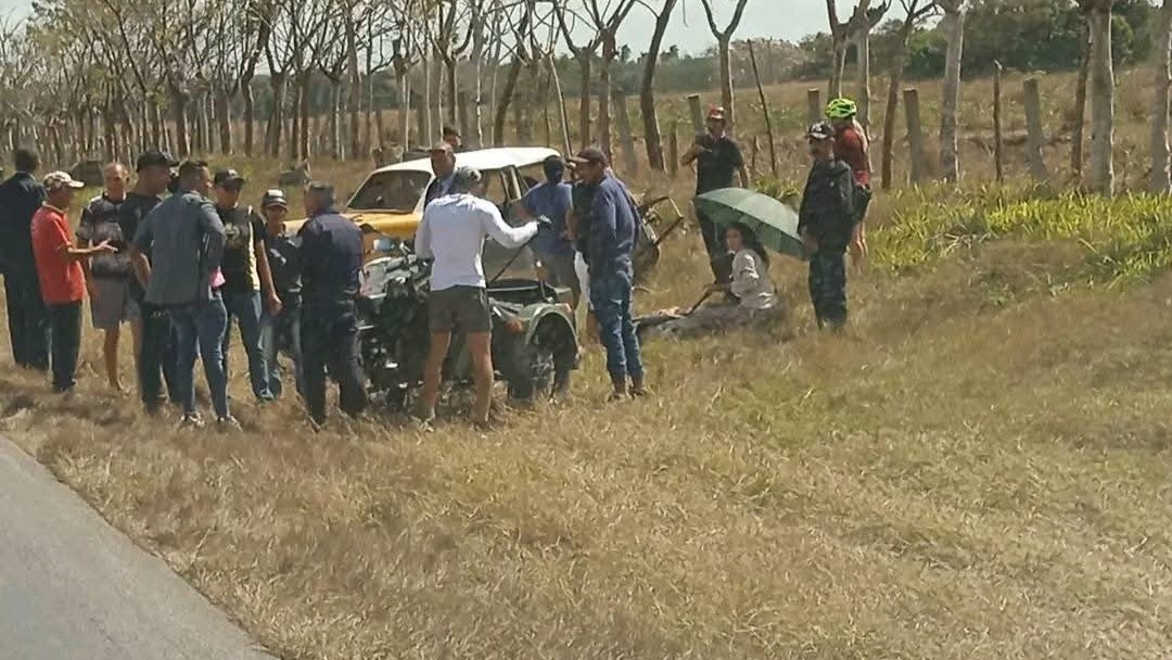 Accidente en Ciego de Ávila.