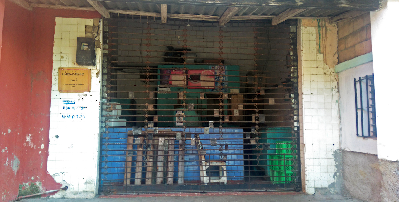 Una bodega en La Habana.