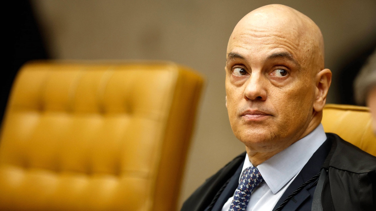 El magistrado Alexandre de Moraes, responsable de la investigación contra Jair Bolsonaro.