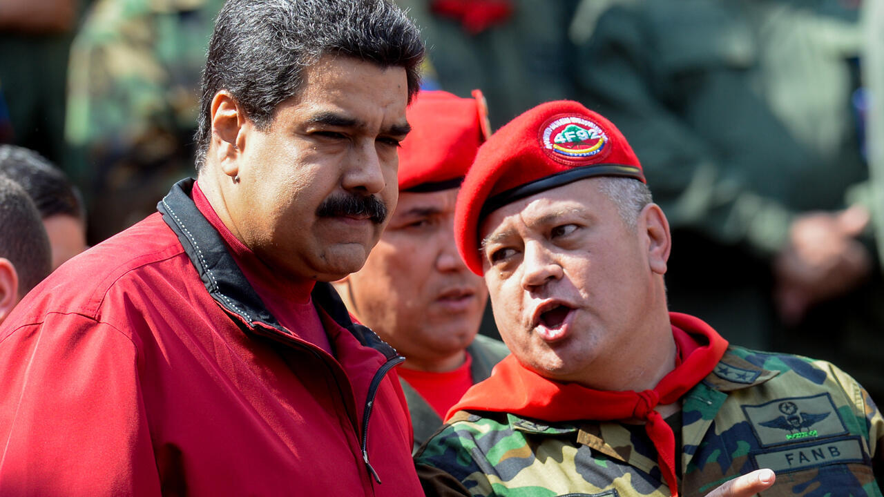 Nicolás Maduro y Diosdado Cabello.