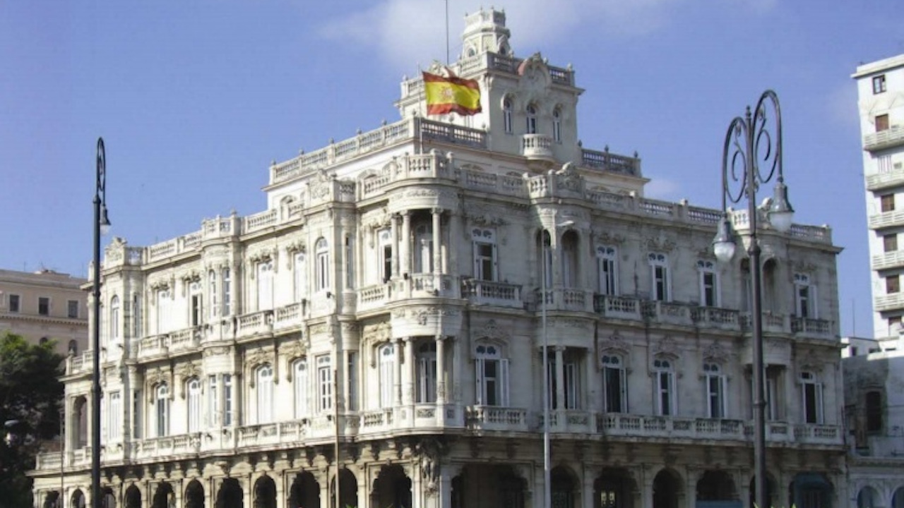 Embajada de España en La Habana.