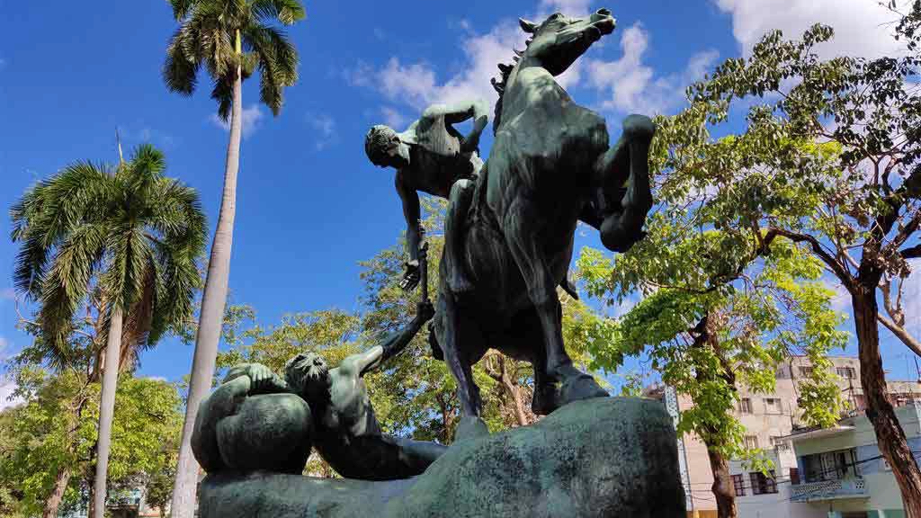 'Los portadores de la antorcha', de Anna Vaughn Hyatt.