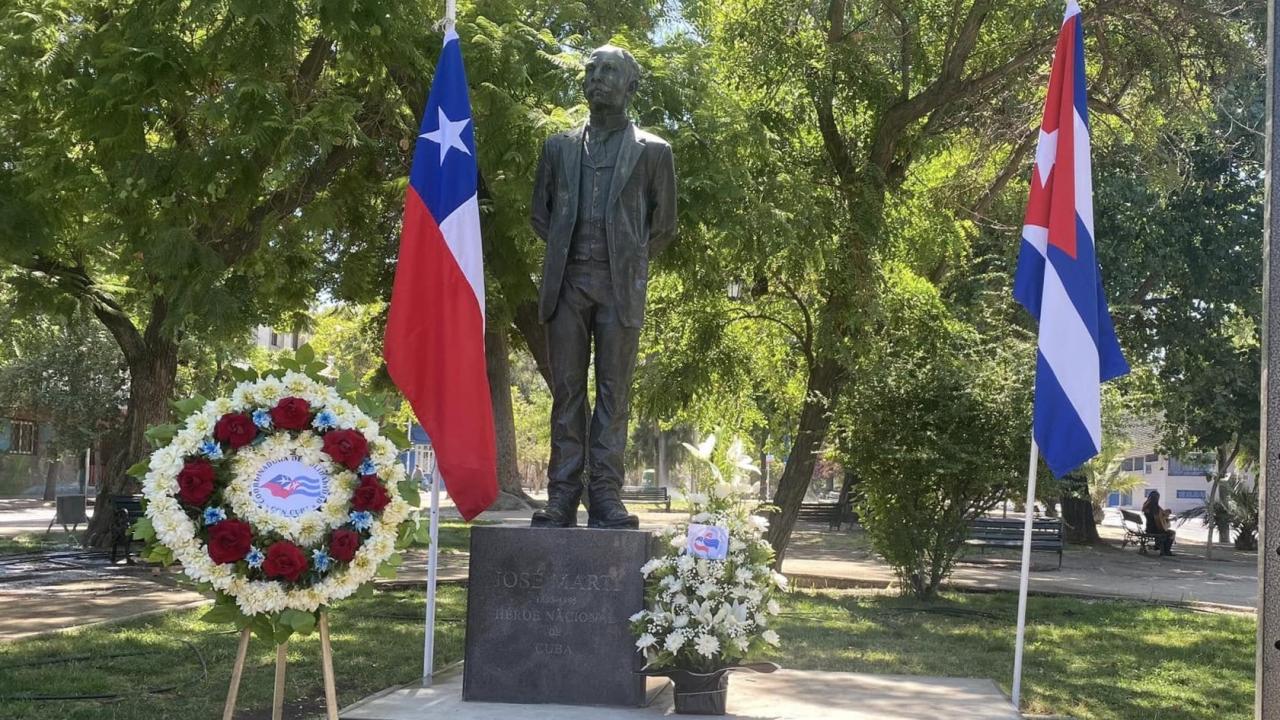 Escultura del prócer cubano en Santiago.