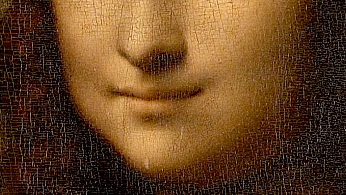 Detalle de 'La Gioconda' de Leonardo da Vinci