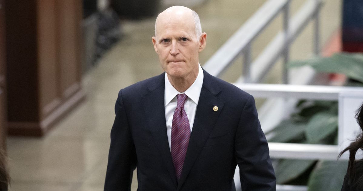 El senador Rick Scott.