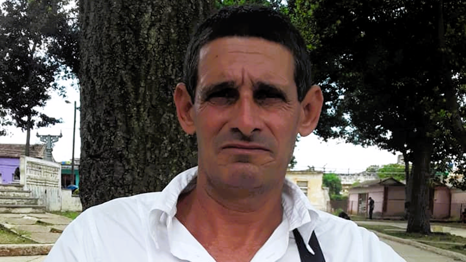 El preso político cubano Mario Alberto Hernández Leyva.