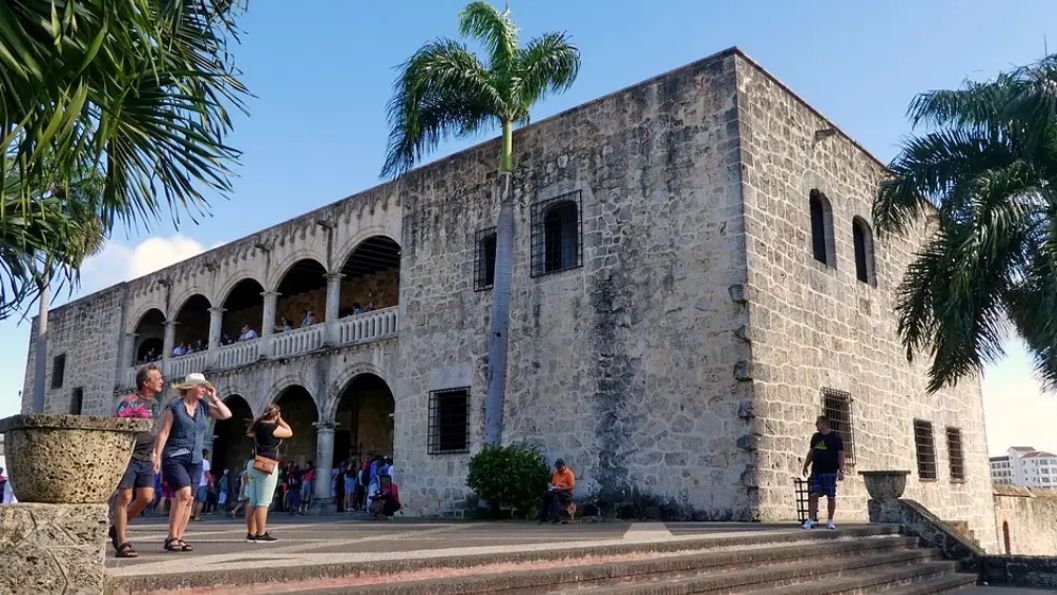 Turistas en Santo Domingo.