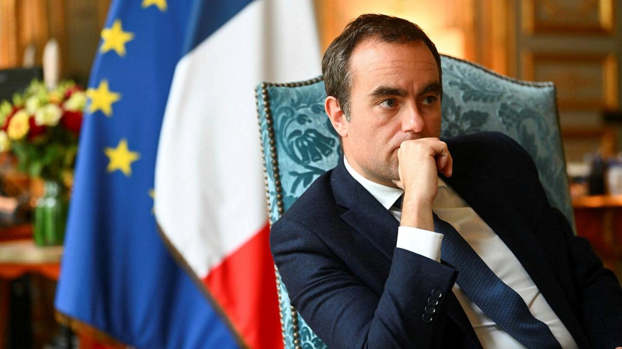 El ministro de las Fuerzas Armadas de Francia, Sébastien Lecornu.