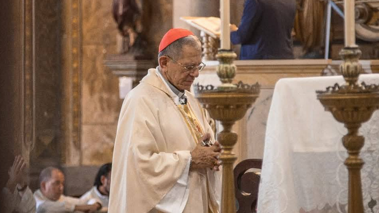 Cardenal arzobispo Juan de la Caridad García Rodríguez.