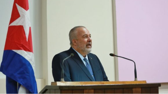 El primer ministro, Manuel Marrero Cruz.