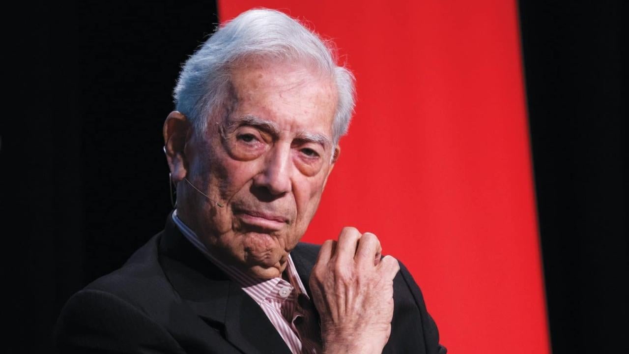 El escritor peruano Mario Vargas Llosa.
