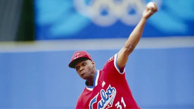 El lanzador cubano Omar Ajete.