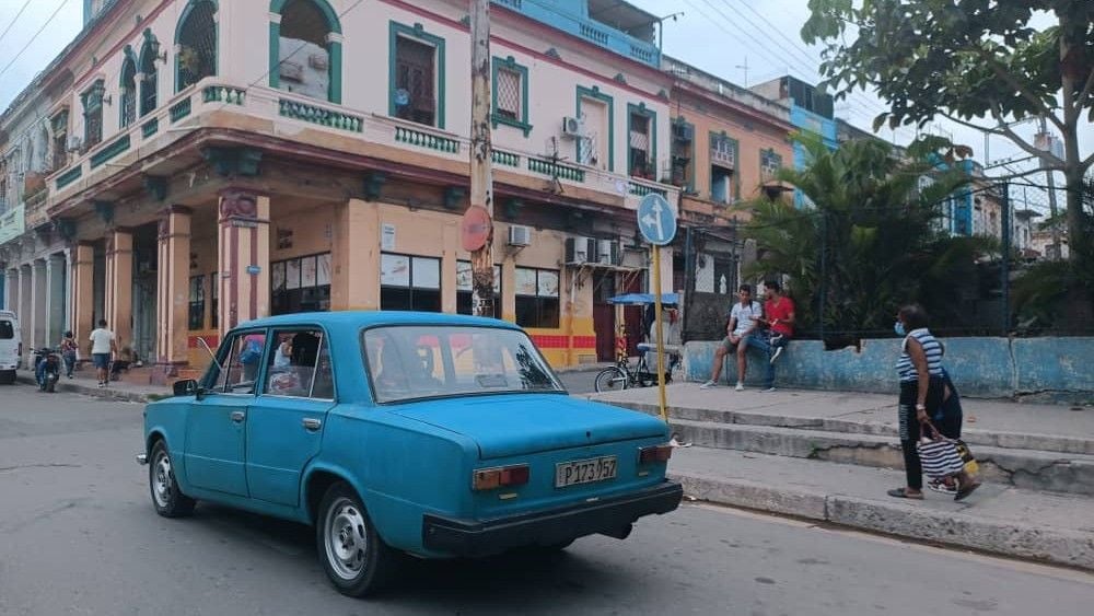 Una calle de La Habana.