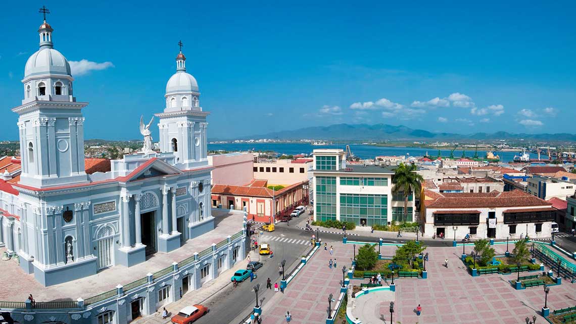 Panorámica de Santiago de Cuba.