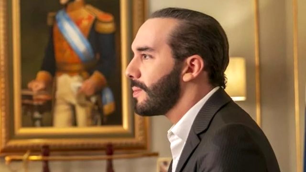 El presidente salvadoreño, Nayib Bukele.
