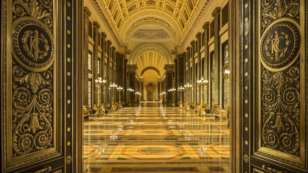 Salón de los Pasos Perdidos, Capitolio Nacional.