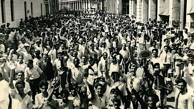 Huelga general de 1933 en Cuba. 