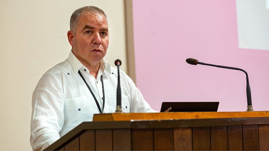 El ministro de Finanzas y Precios de Cuba, Vladimir Regueiro Ale.