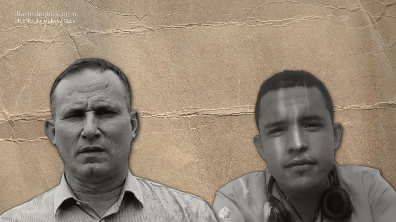 Los exprisioneros políticos José Daniel Ferrer y Luis Robles.
