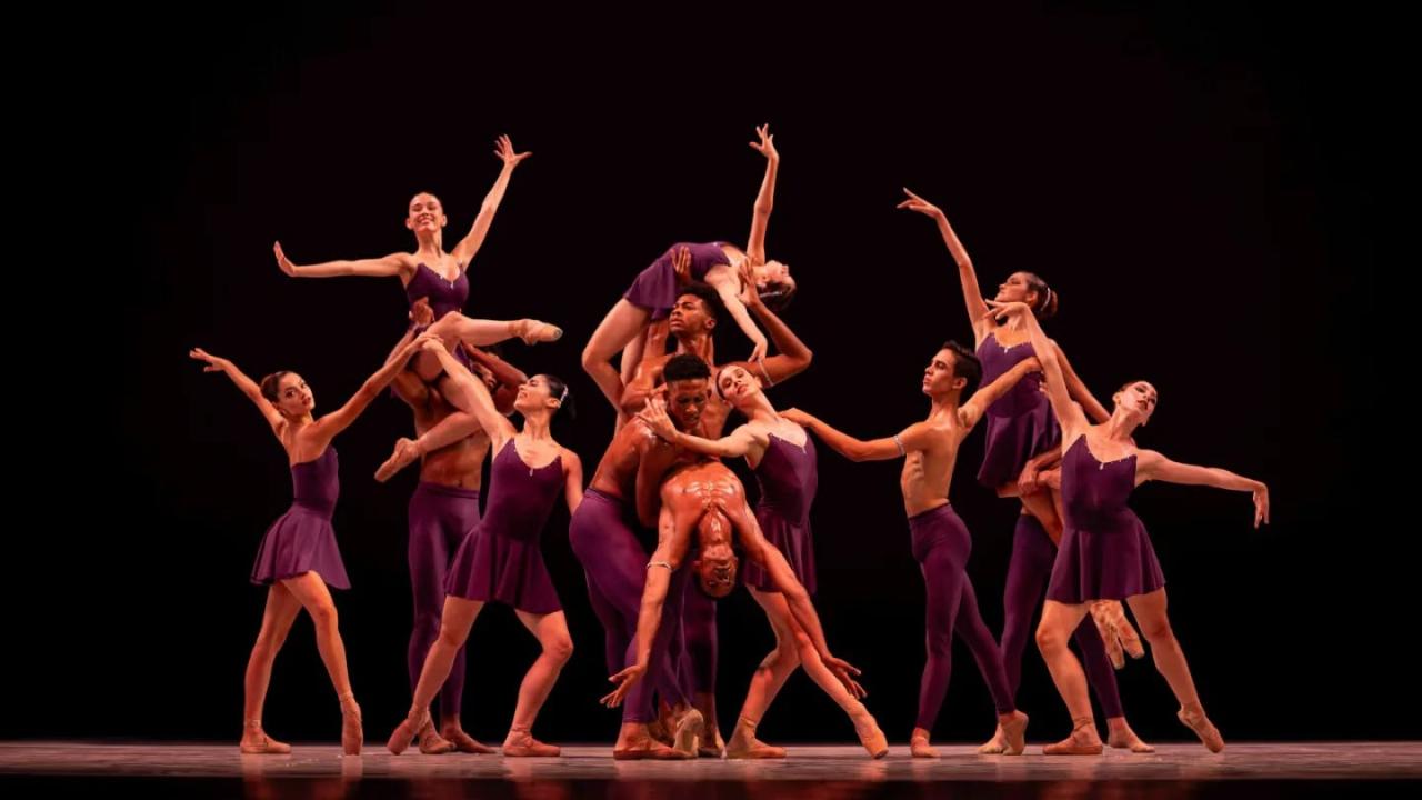 El Ballet Nacional de Cuba en escena.