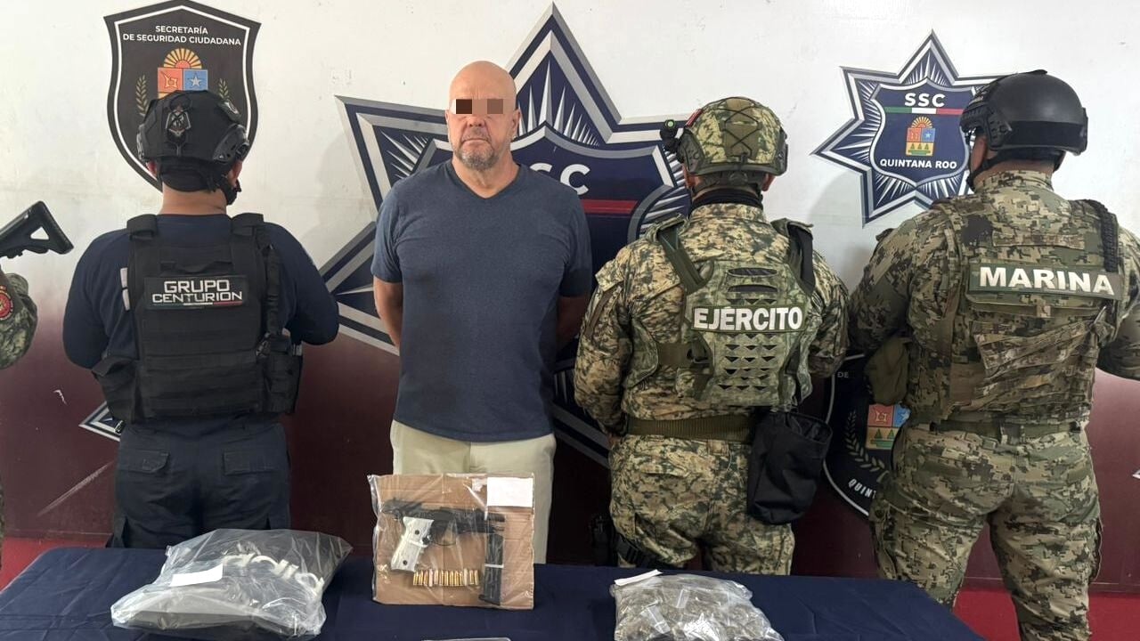 El cubano detenido por las autoridades mexicanas.
