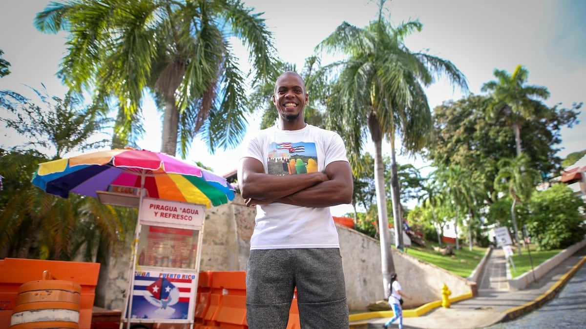 El basquetbolista cubano Juan Carlos Piñeiro.