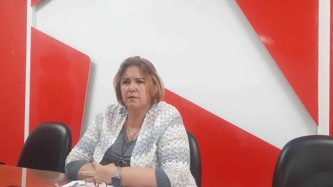 La gobernadora de Cienfuegos, Yolexis Rodríguez Armada.