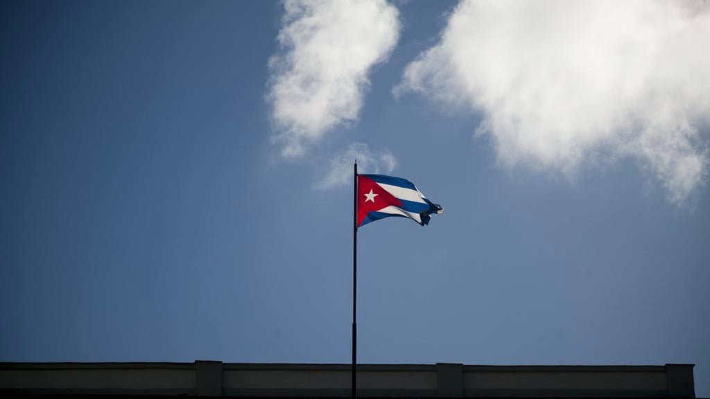 Bandera cubana.