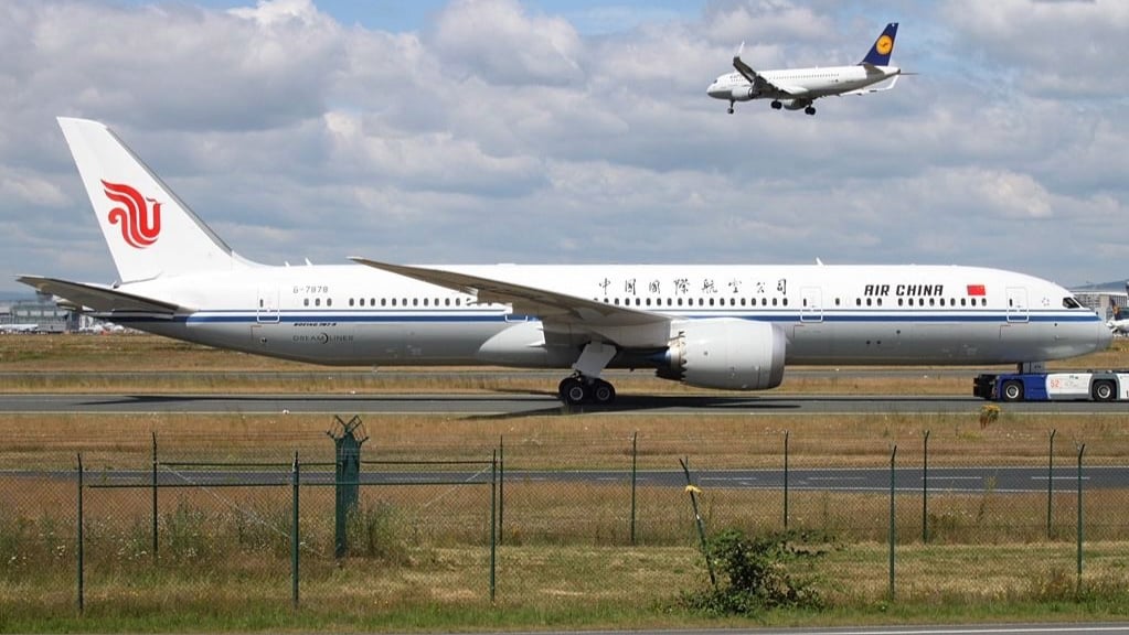 Dreamliner de Air China.