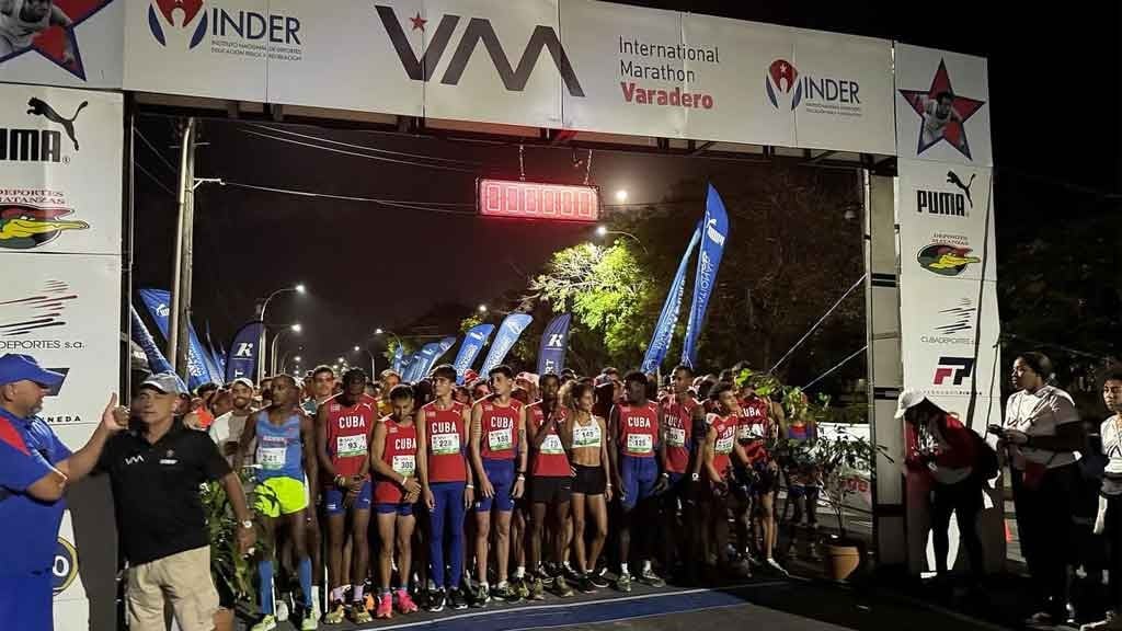 Edición anterior de la Maratón de Varadero.