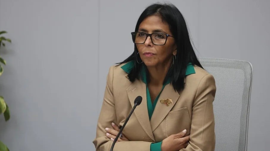La presidenta encargada de Venezuela, Delcy Rodríguez.