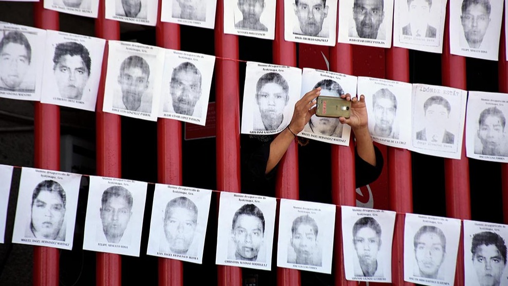 Fotos de desaparecidos en México.